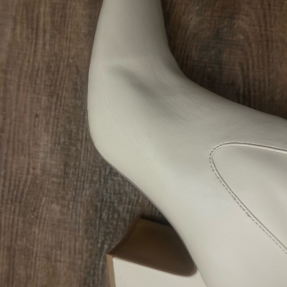 Abercrombie and Fitch “Valerie” 9.5 block hero Y2K vibe vegan leather boots EUC - Picture 2 of 16